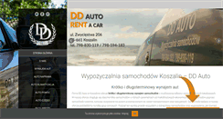 Desktop Screenshot of ddauto.pl